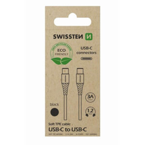 Xpozed - Elektronik - Swissten - Mobiltillbehör - Kabel USB-C till USB-C