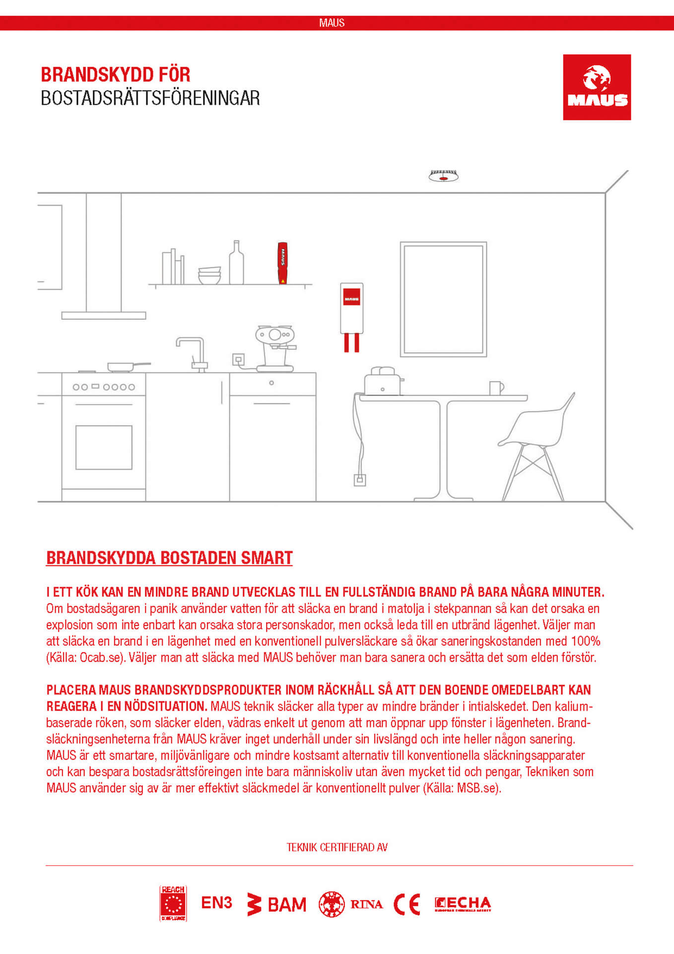 MAUS - Brandskydd för Bostadsrättsföreningar