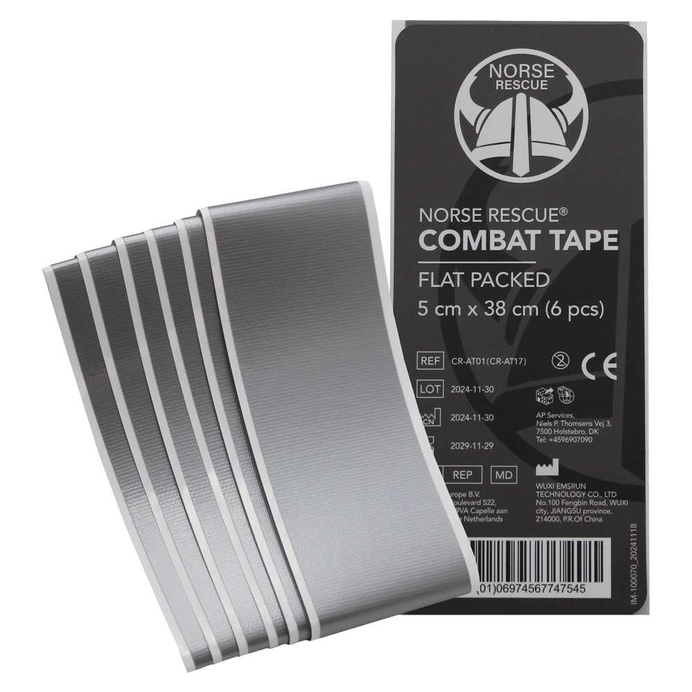 Xpozed - Första Hjälpen - Plåster & Tape - Norse Rescue Combat Tape Flat Packed