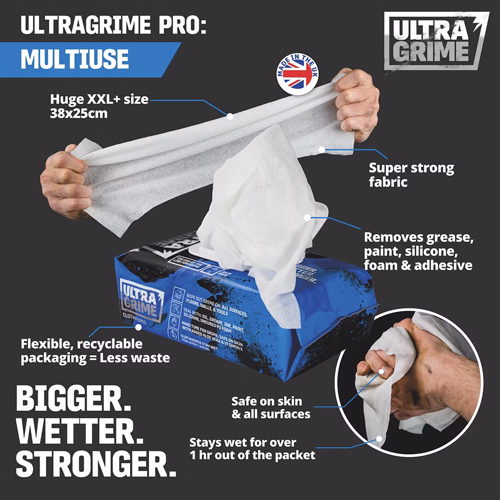 Xpozed - Hem & fritid - Rengöring - UltraGrime -Multi-use 100 pack