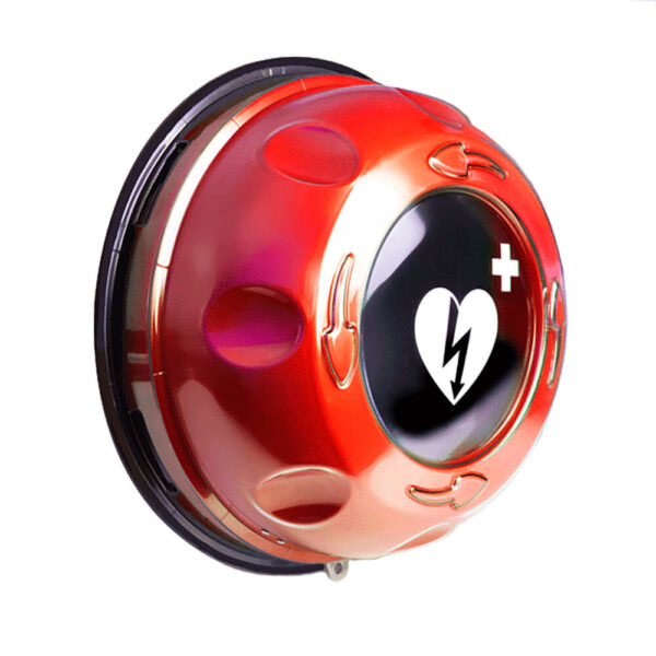 XPOZED - Hjärtstartare tillbehör - Skåp - Rotaid Solid Plus HEAT - Röd